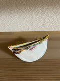 兼澤 愛朱 「花入れ 舟型 b」