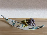 兼澤 愛朱 「花入れ 舟型 a」