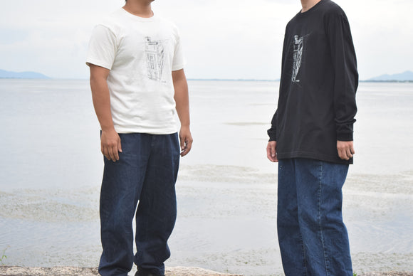 オリジナル 長袖Tシャツ　黒・XL