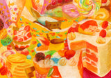 【Ms. Melissa】白石真凰 A flat work composed of multiple pages, in a picture-book format.