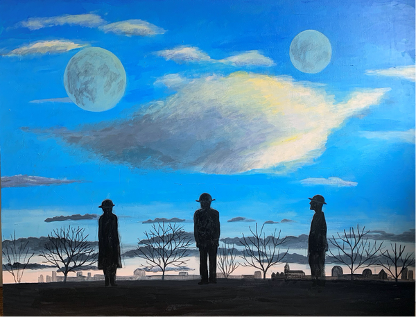 長谷川泰子「二つの月」 – Dohjidai Gallery